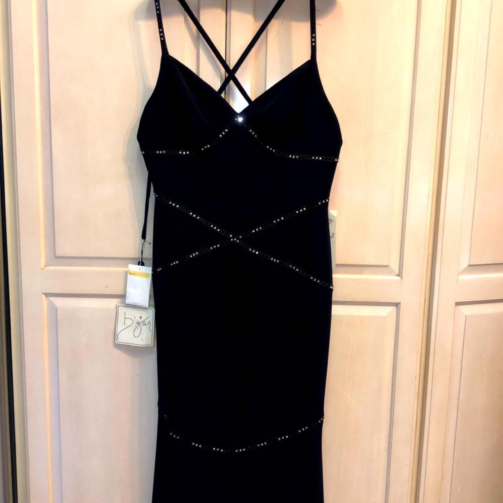 B’ZAR Black Ladies Gown